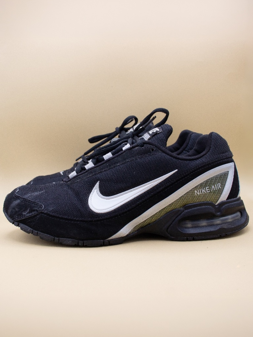 Nike Air Max Torch 3 Black White Athletic Shoes 319116-011 Men's Size 11.5